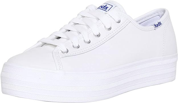 Keds Women's Triple Kick Leather Sneaker | Amazon (US)