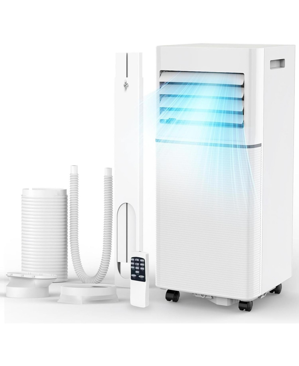 Cowsar 10,000 Btu Portable Air Conditioner with Fan, Dehumidifier, Remote | Macy's