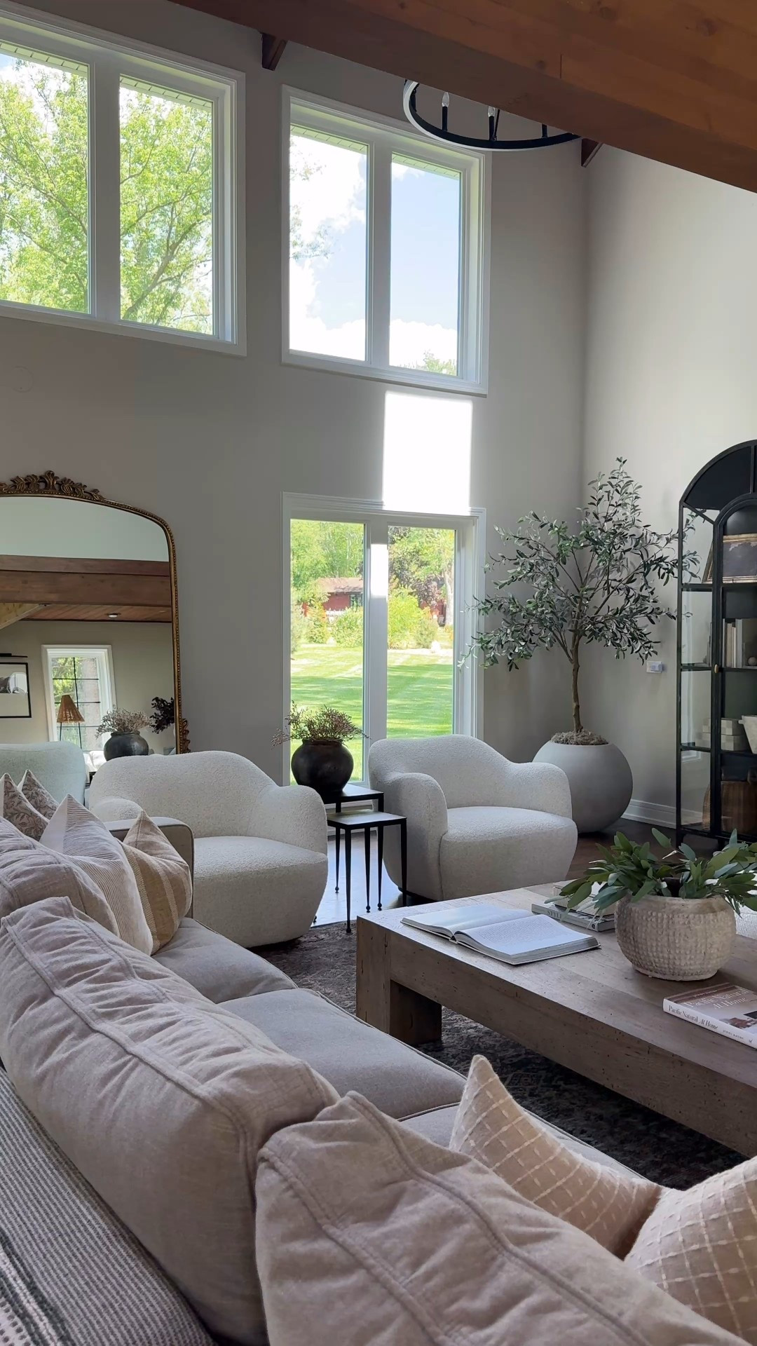 Some views in our great room 🤍🤍 did you catch our little visitors out the window? I love, keeping this space earthy, neutral, and grounded.

#LTKSaleAlert #LTKHome #LTKStyleTip