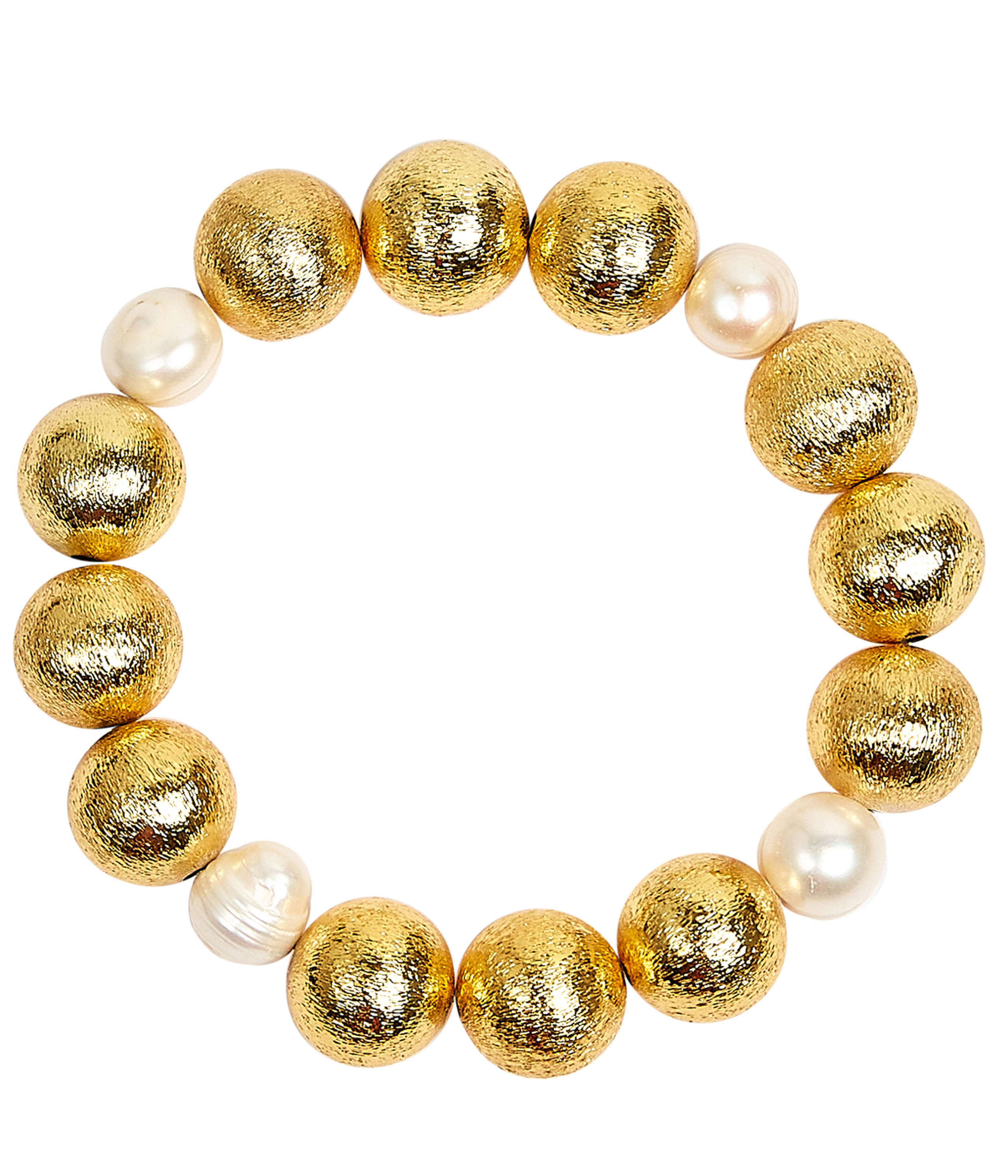 Georgia Beaded Bracelet - 14mm and Freshwater Pearl | Lisi Lerch Inc