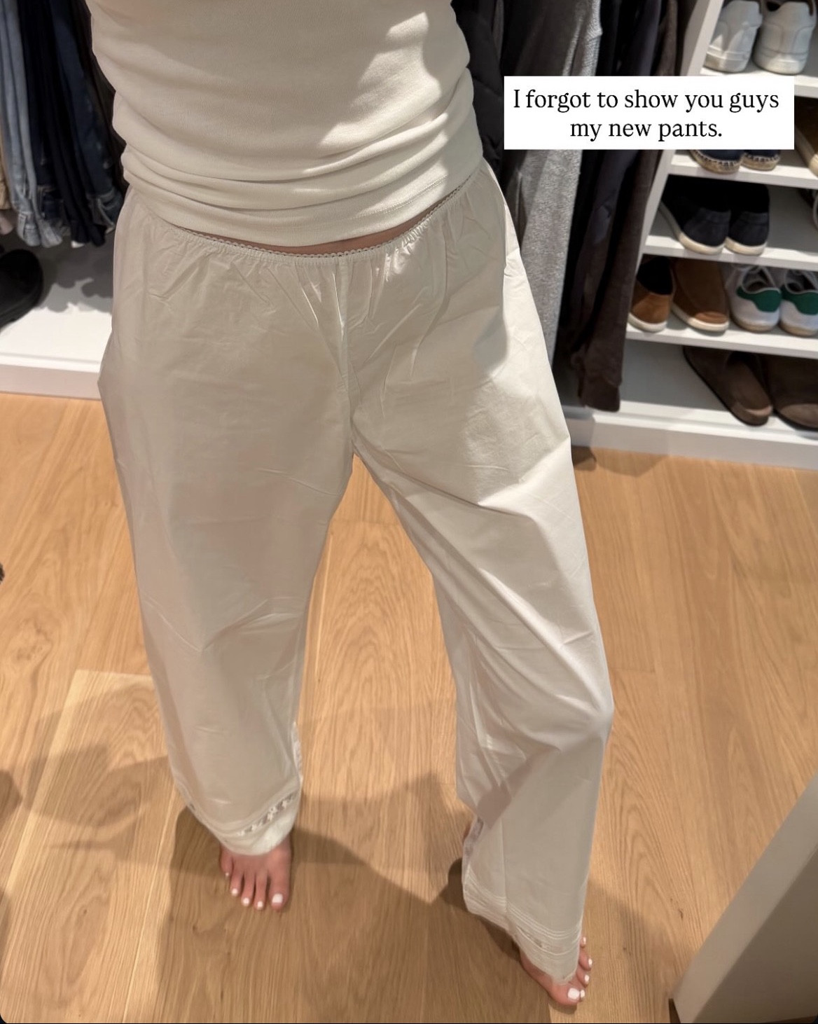 forgot to show you my new pants from doen

#LTKSeasonal #LTKootd #LTKdayinmylife