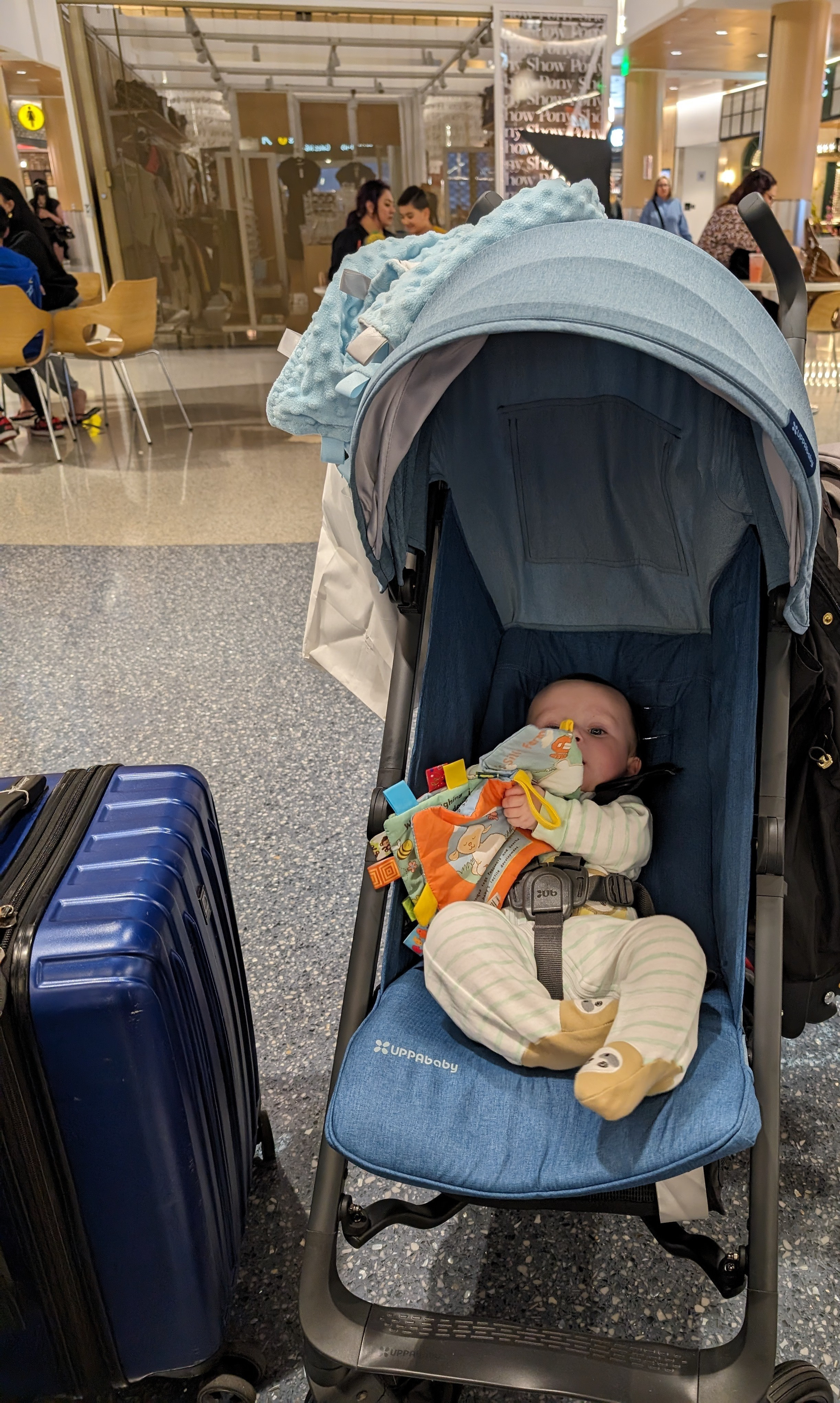 Love this travel stroller!! It turns so easily and is narrow for small spaces. 💙#travelstroller #uppababy #gluxe #babystroller 

#LTKtravel #LTKbaby #LTKbump