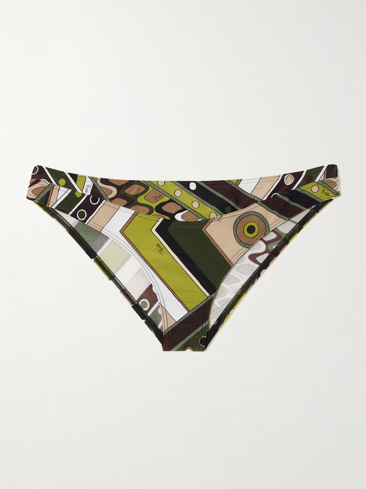 PUCCI - Printed Bikini Briefs - Green | NET-A-PORTER (US)