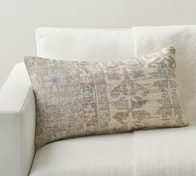 Arlet Printed Lumbar Pillow Cover | Pottery Barn (US)