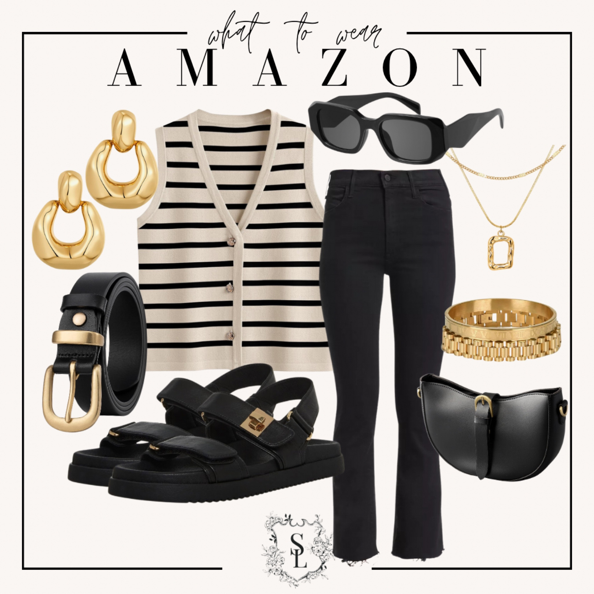 Amazon outfit head to toe.


amazon jeans | amazon fashion | amazon outfit | amazon jewelry | what to wear | ootd | neutrals | abercrombie dupe | prada dupe | anime bing dupe | chunky sandals | black sandals | spring outfit | summer outfit | jeans outfit | gold jewelry | trendy | trending | easy outfit | under $100 | mom style 

#LTKshoecrush #LTKfindsunder100 #LTKstyletip