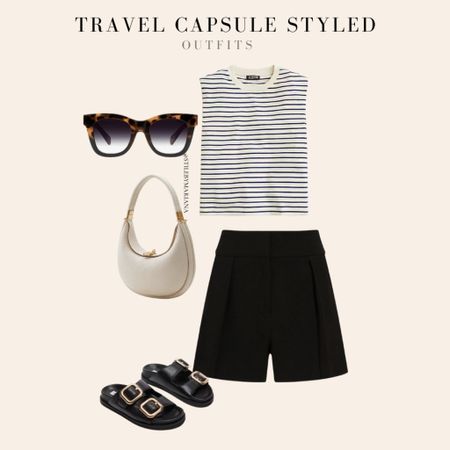 Travel capsule outfit 
Resort style outfit 
Casual weekend spring look perfect for a vacation 

#LTKtravel #LTKSeasonal #LTKstyletip