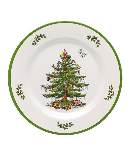Spode Christmas Tree Melamine Dinner Plate - Set of Four | Best Price and Reviews | Zulily | Zulily
