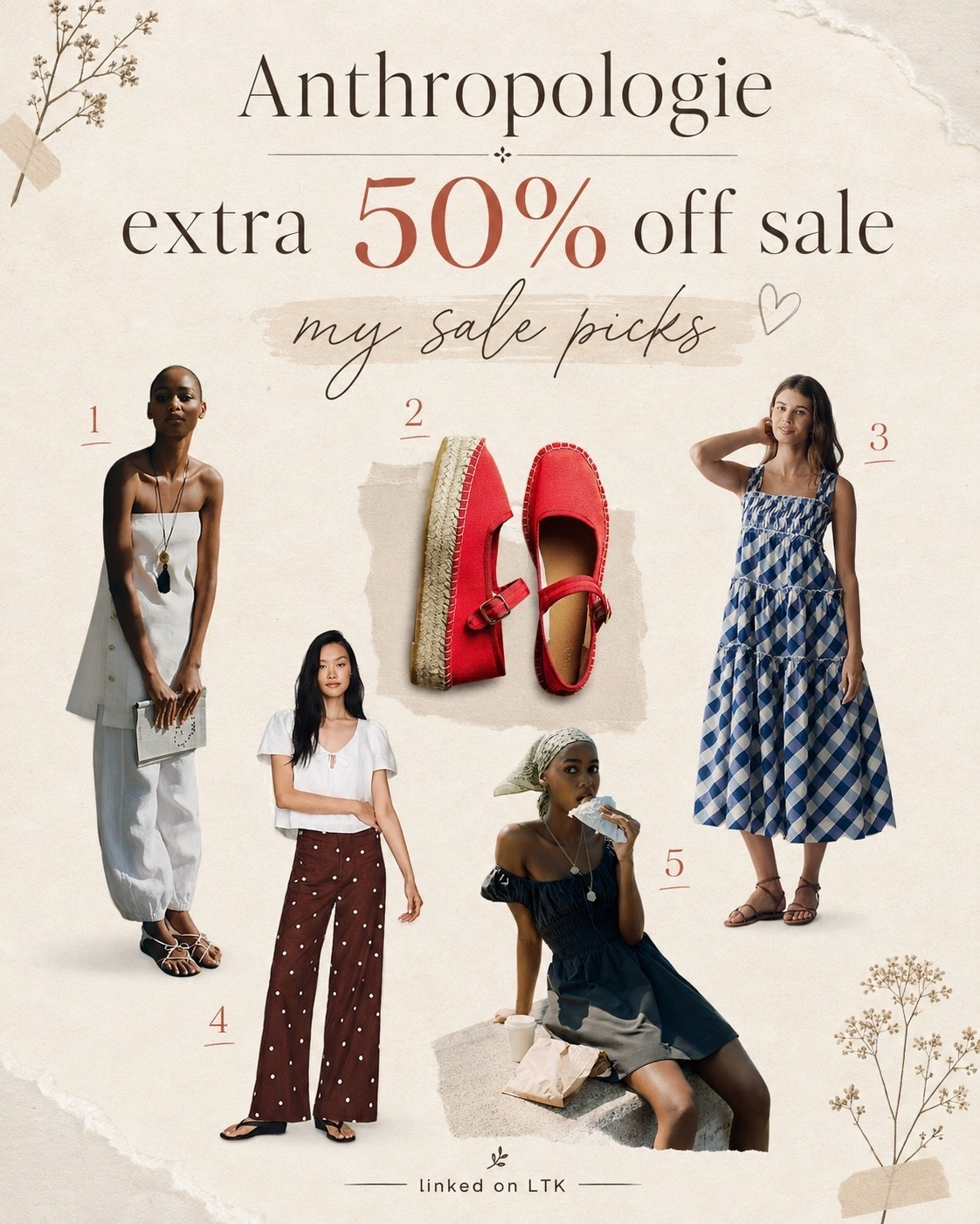 Anthropologie sale finds you don’t want to miss 🤎 Anthropologie is offering an EXTRA 50% OFF sale styles, and I rounded up some of my favorite dresses, shoes + easy transitional pieces. These are such good end-of-summer finds to wear now and into fall!

Shop my Anthropologie sale picks on LTK ✨

#anthropologiesale #anthropologiefinds #anthropologie #ltkfashion #ltkfinds