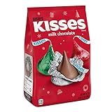 HERSHEY'S KISSES Milk Chocolate, Christmas Candy Bag, 34.1 oz | Amazon (US)