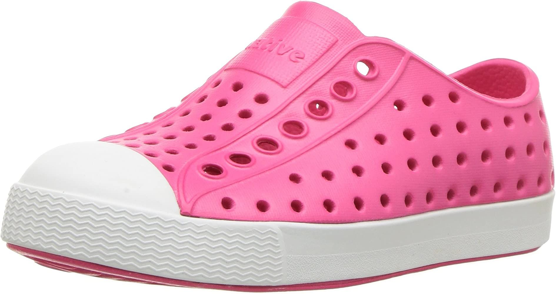 Native Shoes - Jefferson Child, Hollywood Pink/Shell White, C10 M US | Amazon (US)