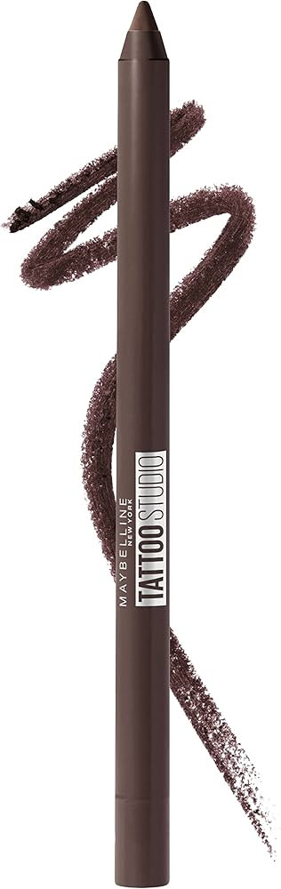 Maybelline New York Tattoo studio Waterproof, Long Wearing, Eyeliner Pencil Makeup, Bold Brown, 0... | Amazon (CA)