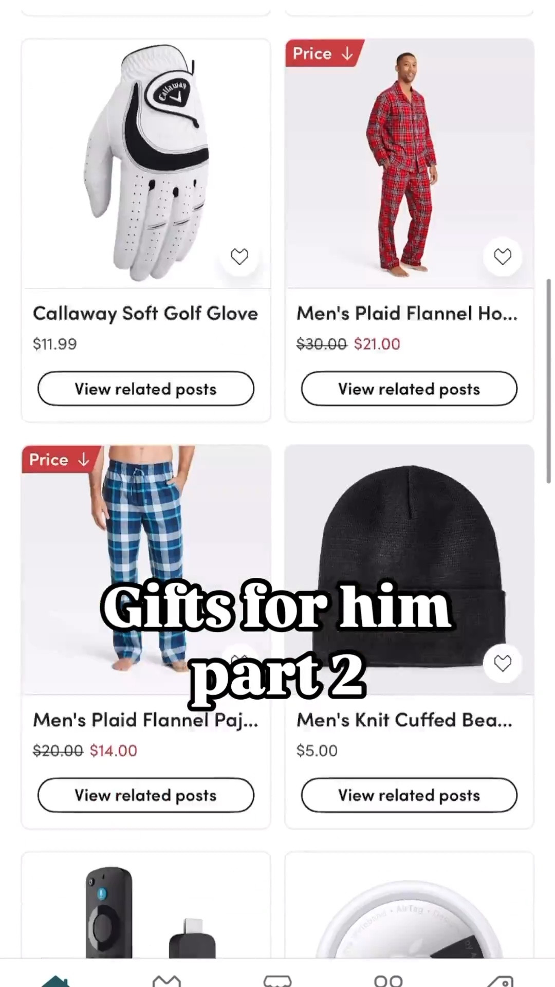 Gifts for him 
 

#LTKGiftGuide #LTKSaleAlert #LTKMens