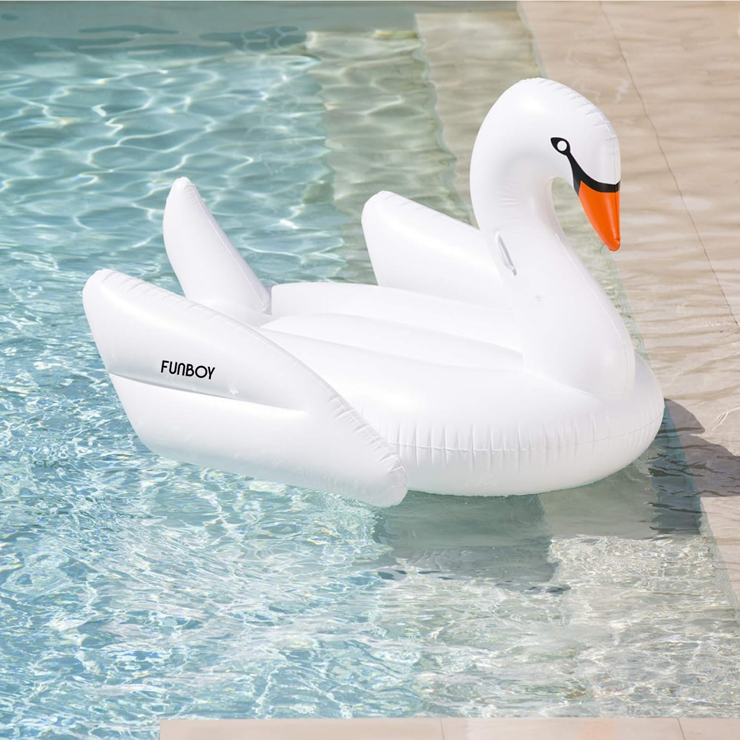 FUNBOY Giant Inflatable White Swan Convertible, Luxury Float for Summer Pool Parties and Entertai... | Amazon (US)