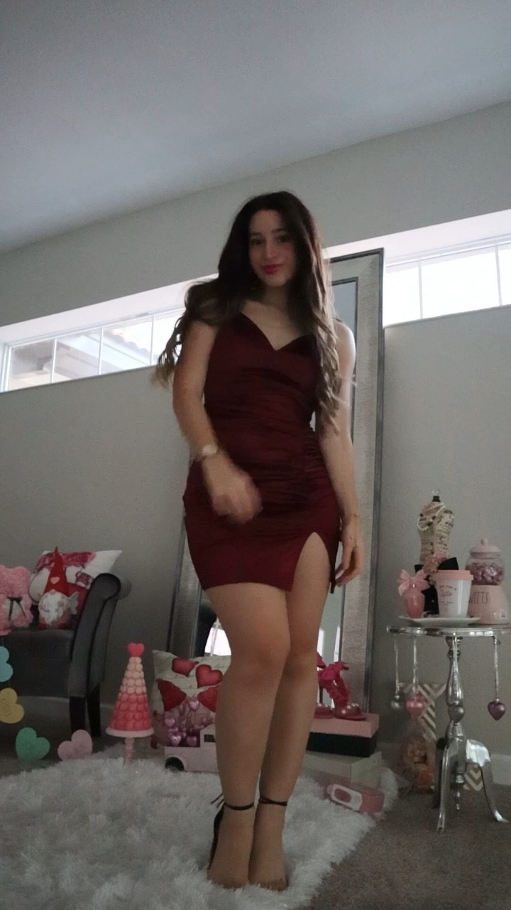 Planning a date night for Valentine’s Day, this outfit would be so cute. Pair with a leather jacket for some extra warmth. Everything I’m wearing is linked on LTK, also linking some other cutest Forever21 new arrivals and Macy’s dresses that would make perfect Valentine’s Day dresses 💕 Xoxo, Lauren 

🔗 You can also shop this outfit by clicking the LTK link that is in my bio!! 

#valentinesdaydinner #vdayoutfit #partydresses #cocktaildresses #cocktaildress #findyourstyle #valentinesoutfit #whatiwear #whatiwore #grwm #grwmreel #vdaydress #slipdress #satindress #heel #rhinestoneheels #bodycon #bodycondress #datenightoutfit #datenight #petitefashion #whattowear #dressoftheday #valentinedays #fashionstyle #fashiondress #fashiondresses 
Valentine’s day dress, bodycon dress, satin slip dress, Valentine’s day date night outfit 

#LTKfindsunder50 #LTKparties #LTKVideo