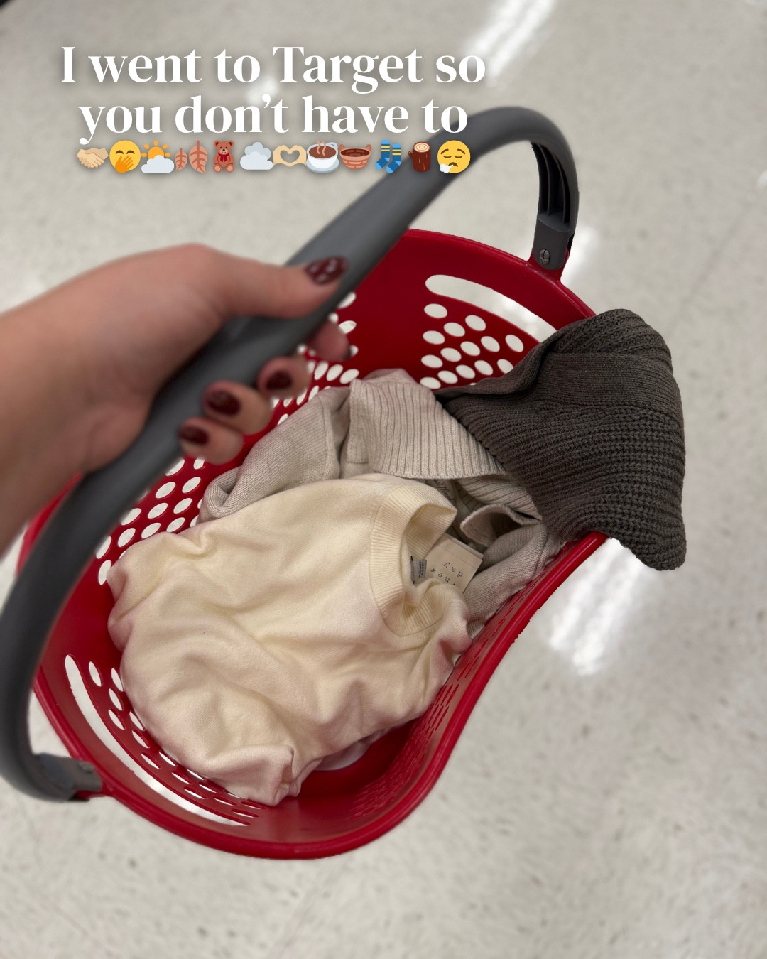 Target haul Sunday! 👏🏼 still going strong with the fall finds! Soon we will start to see full blown Christmas in stores so I’m holding on to fall for as long as I can! 🤭
•
•
•
•
#affordableclothes #targetstyle #targetfinds #targetfashion #targetdoesitagain #targetaddict  #targetforthewin #targetfind #targetclothes #targetoutfit #targetstyles #targetfashionfinds #foundattarget #casualstyle #sharemytargetstyle #fallfashion #fallstyle #fallclothes #fallclothing