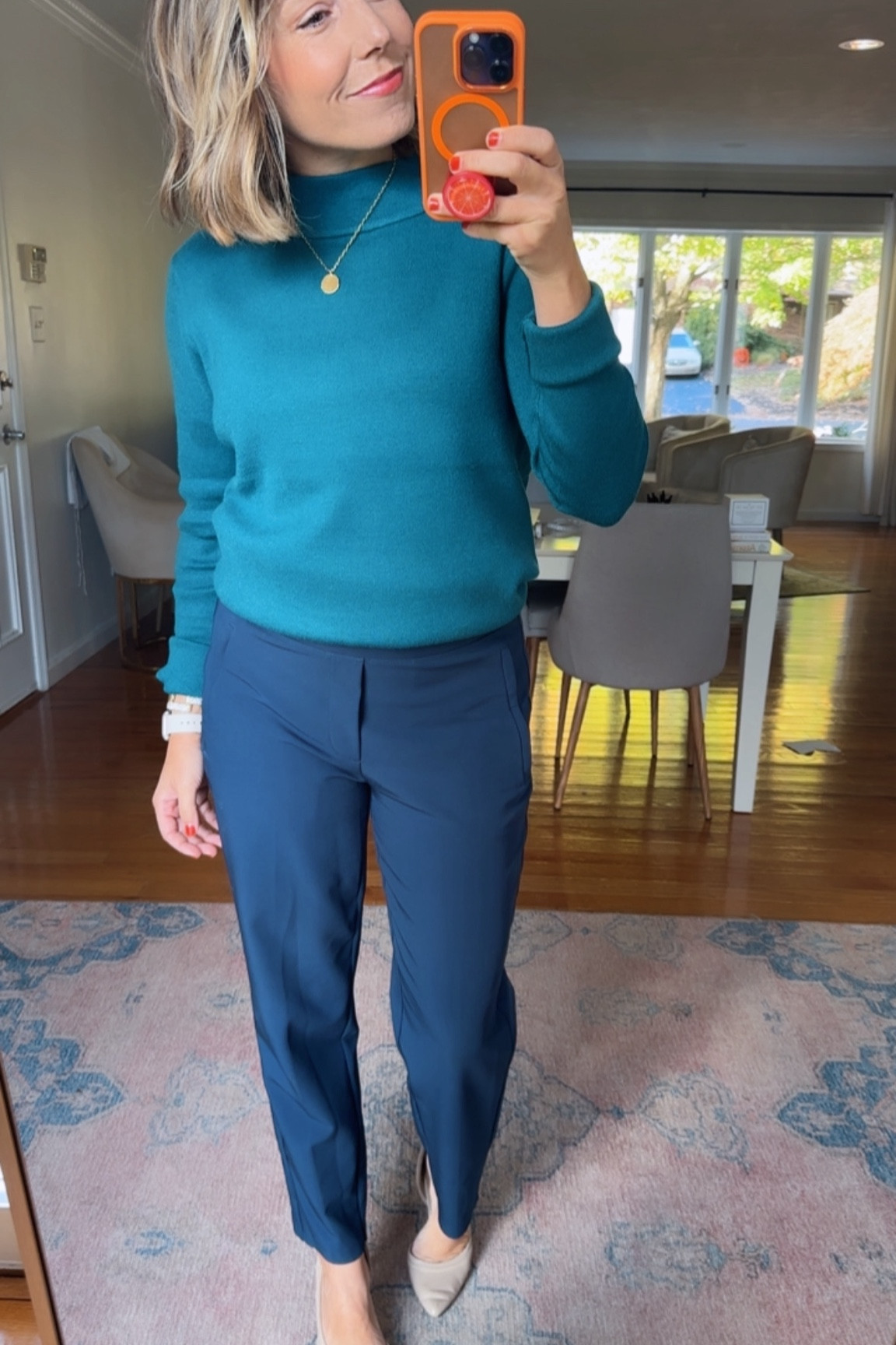 Non-wool sweater with my favorite pants (7/8th!) 

Top: madeleine sweater from MyEllementBoutique

#LTKSeasonal #LTKOver40 #LTKFindsUnder100