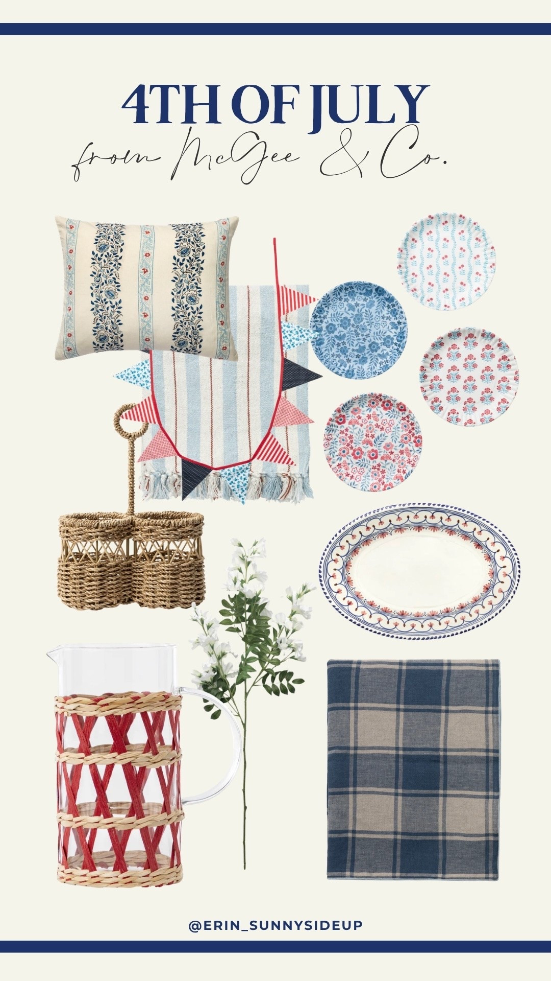 4th of July home favs I’m loving from McGee & Co!