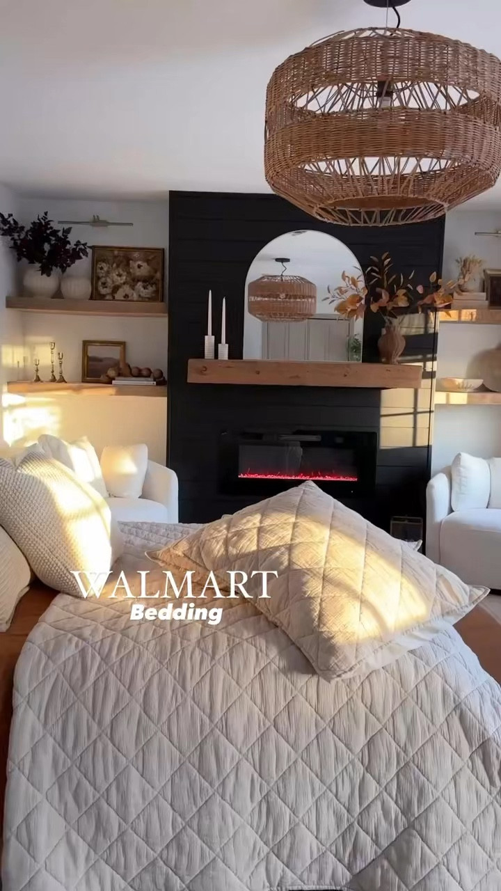 Better Homes & Gardens quilted beige bed set under $70 from Walmart home - so cozy & matches with any style! 

#Walmarthome


#LTKHome #LTKStyleTip