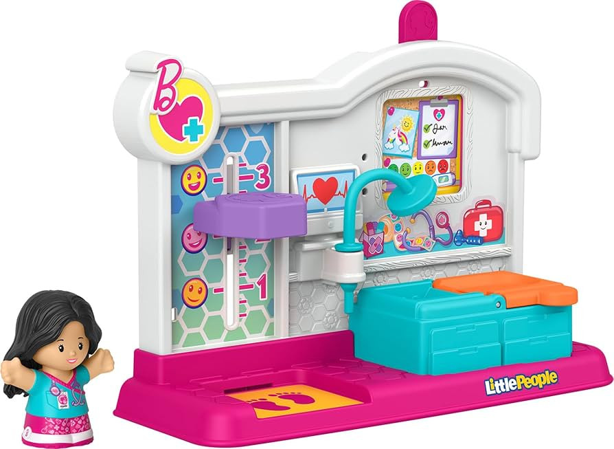 Fisher-Price Little People Barbie Toys for Toddler, Doctor Playset with Figure & Accessories for ... | Amazon (US)