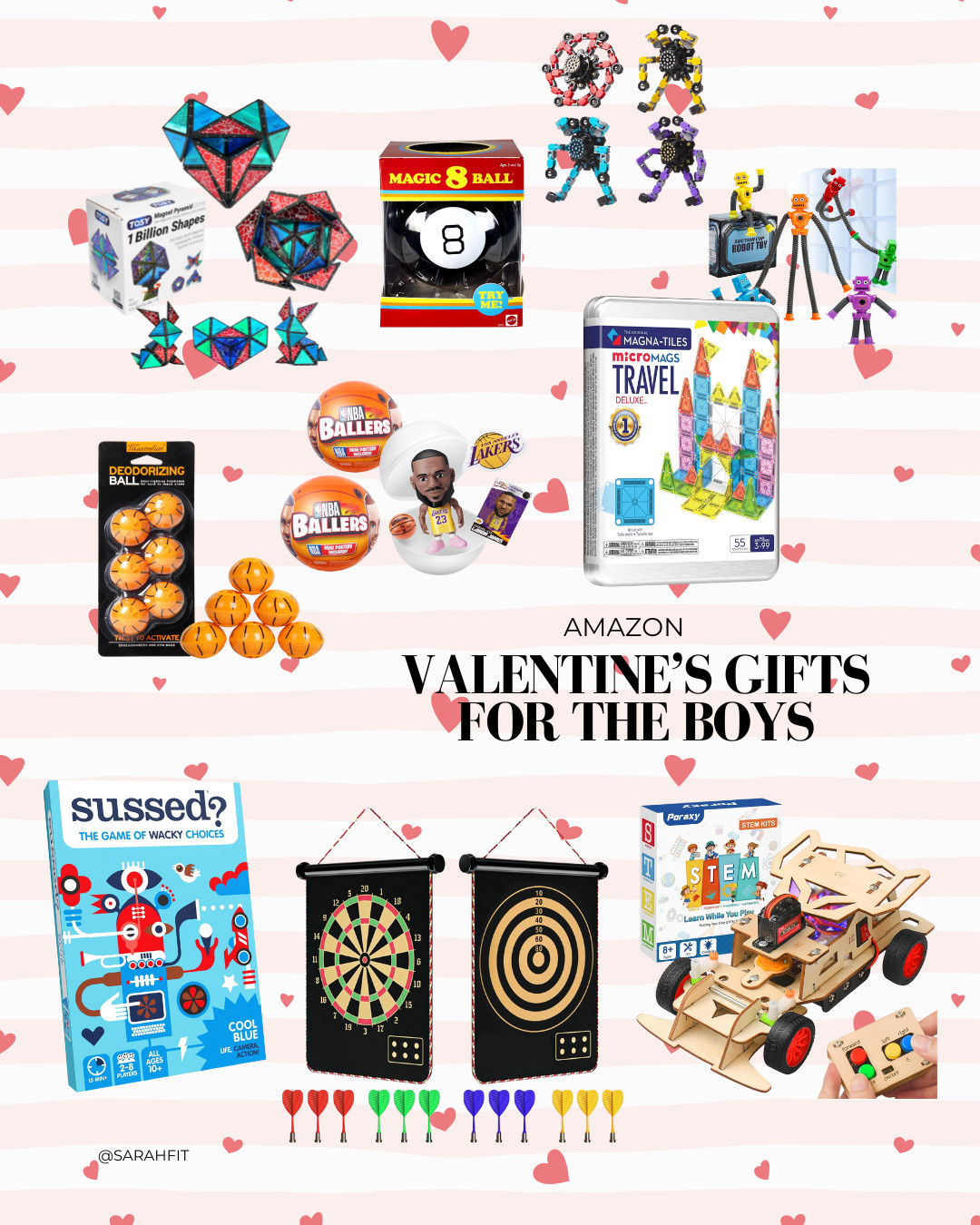 Valentine's Day gift ideas for your little loves - Amazon edition. Fun and affordable valentine's day basket ideas for your boys, ages 8-12. 




#vday #valentinesday #valentinesdaygiftideas #vdaygiftsforkids #valentinesdaygiftideasforkids #littlelovegiftbasketideas #amazongiftideasforkids #giftideasforboys #giftideasfor8yearoldboys #giftideasfor10yearoldboys 

 #LTKValentine #LTKmomlife #LTKSeasonal