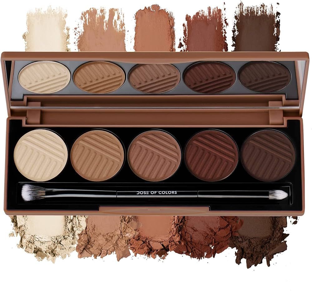 Dose of Colors - Eyeshadow Palette - Baked Browns | Amazon (US)