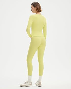 SUUKSESS Women 2 Piece Workout Set Tummy Control Legging Long Sleeve Workout Top | Amazon (US)