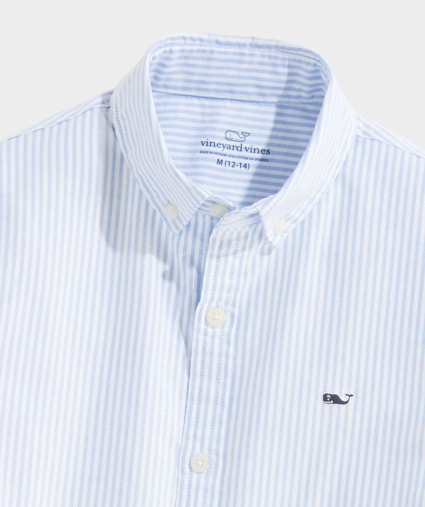 Boys' Oxford Stripe Shirt | vineyard vines