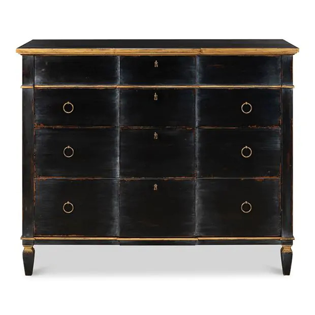 Vintage Inspired 4 Drawer Dresser | SHIPS FREE | Antique Farm House
