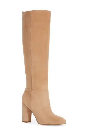 Women's Sam Edelman Caprice Knee-High Boot, Size 8.5 M - Beige | Nordstrom