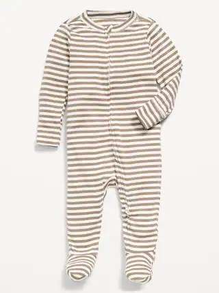 2-Way-Zip Sleep & Play Footed One-Piece for Baby | Old Navy (US)
