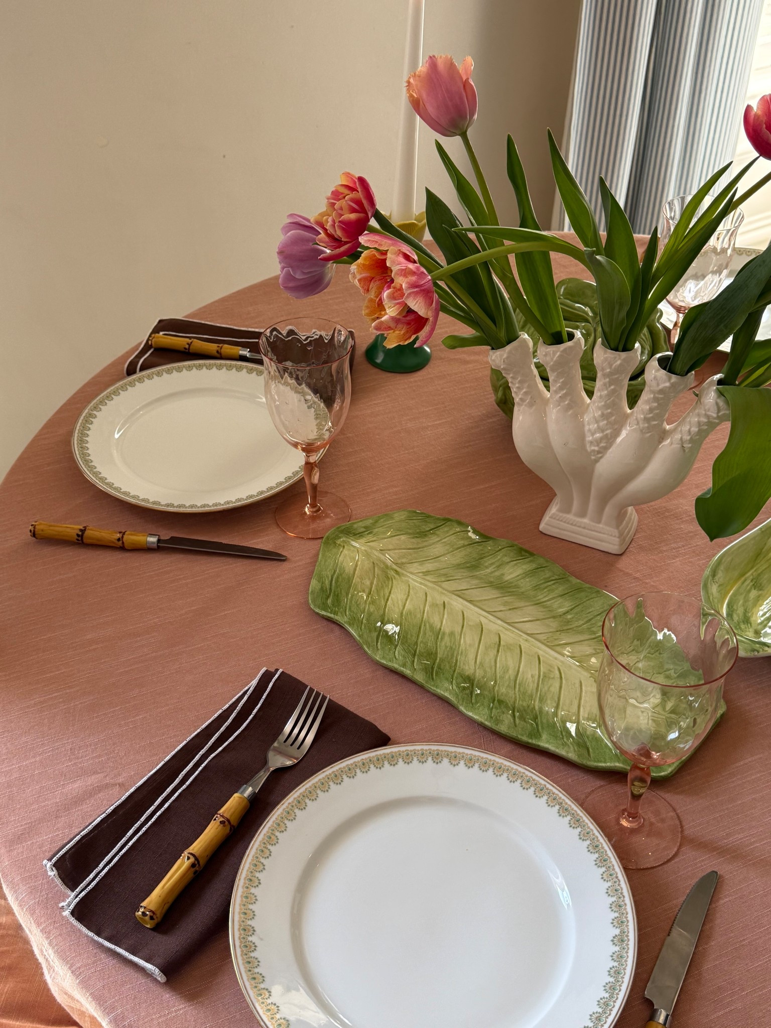Bamboo cutlery I love!