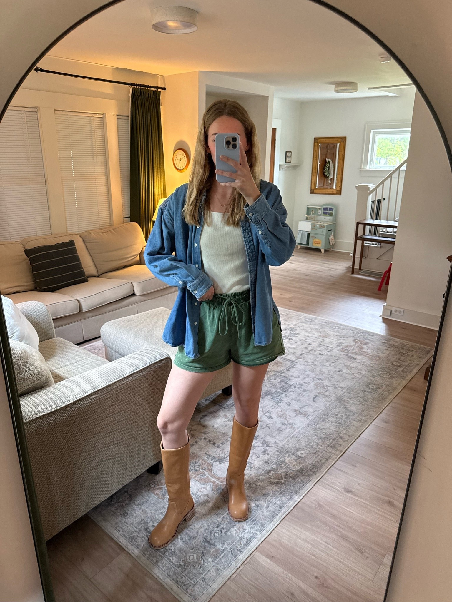 ootd!! linked similar shorts and tank top since they don’t sell these exact ones anymore!

#LTKootd #LTKmomlife #LTKU