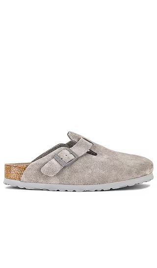 Boston Soft Footbed Clog in Stone Coin | Revolve Clothing (Global)