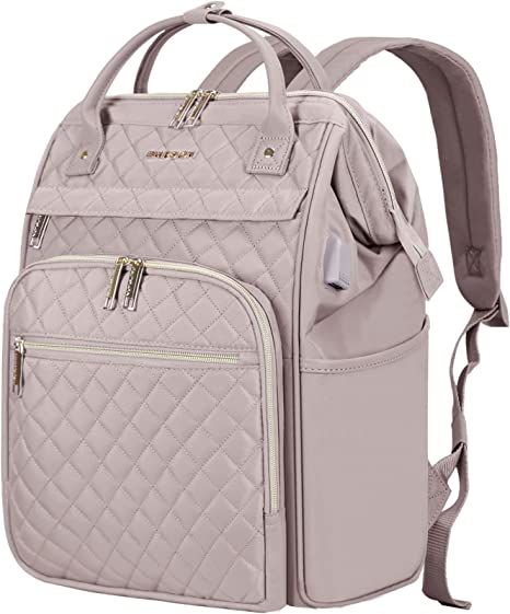 EMPSIGN 17 Inch Laptop Backpack for Women Work Laptop Bag Large Capacity with USB Port, Waterpro... | Amazon (US)