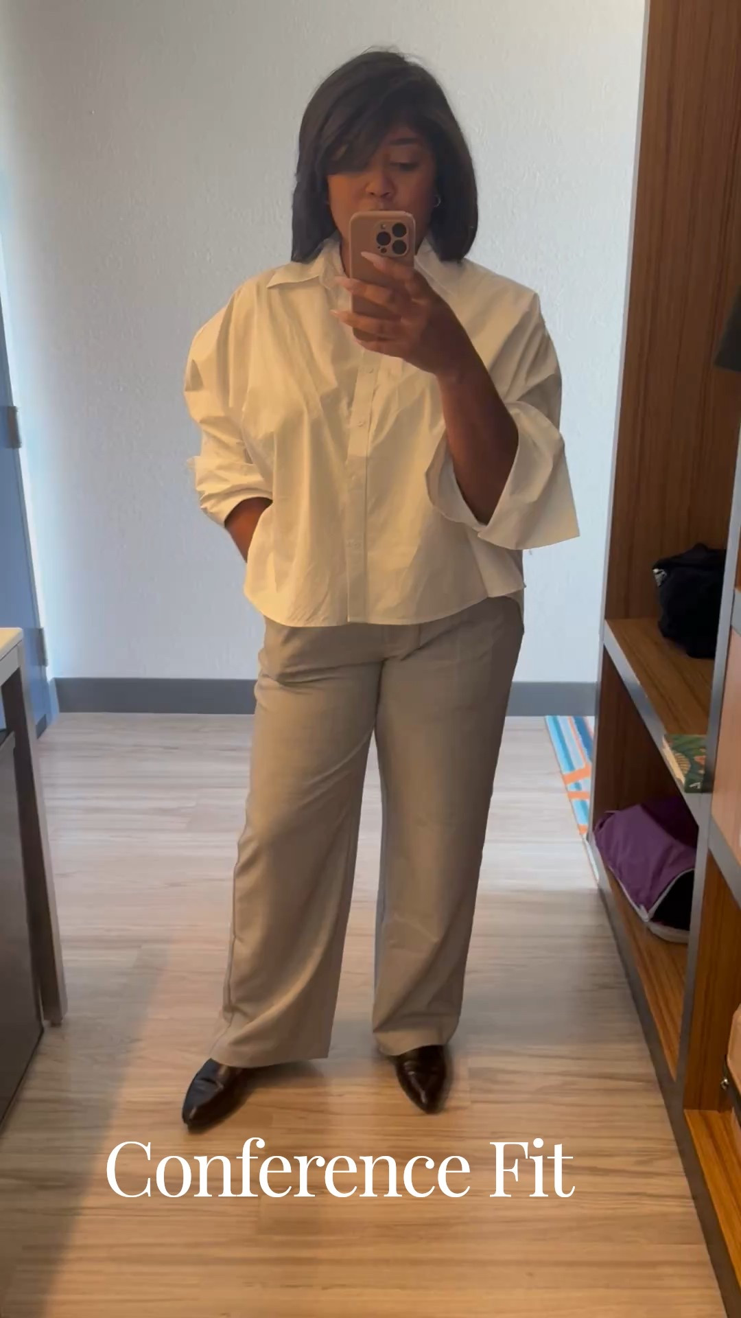 Simple and relaxed ensemble for a conference I attended this week  

#LTKFindsUnder50 #LTKWorkwear #LTKOver40