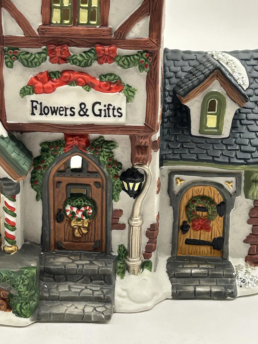 Heartland Valley Village-flowers and Gift Shop-lighted House-made in China-painted Porcelain-limi... | Etsy (US)