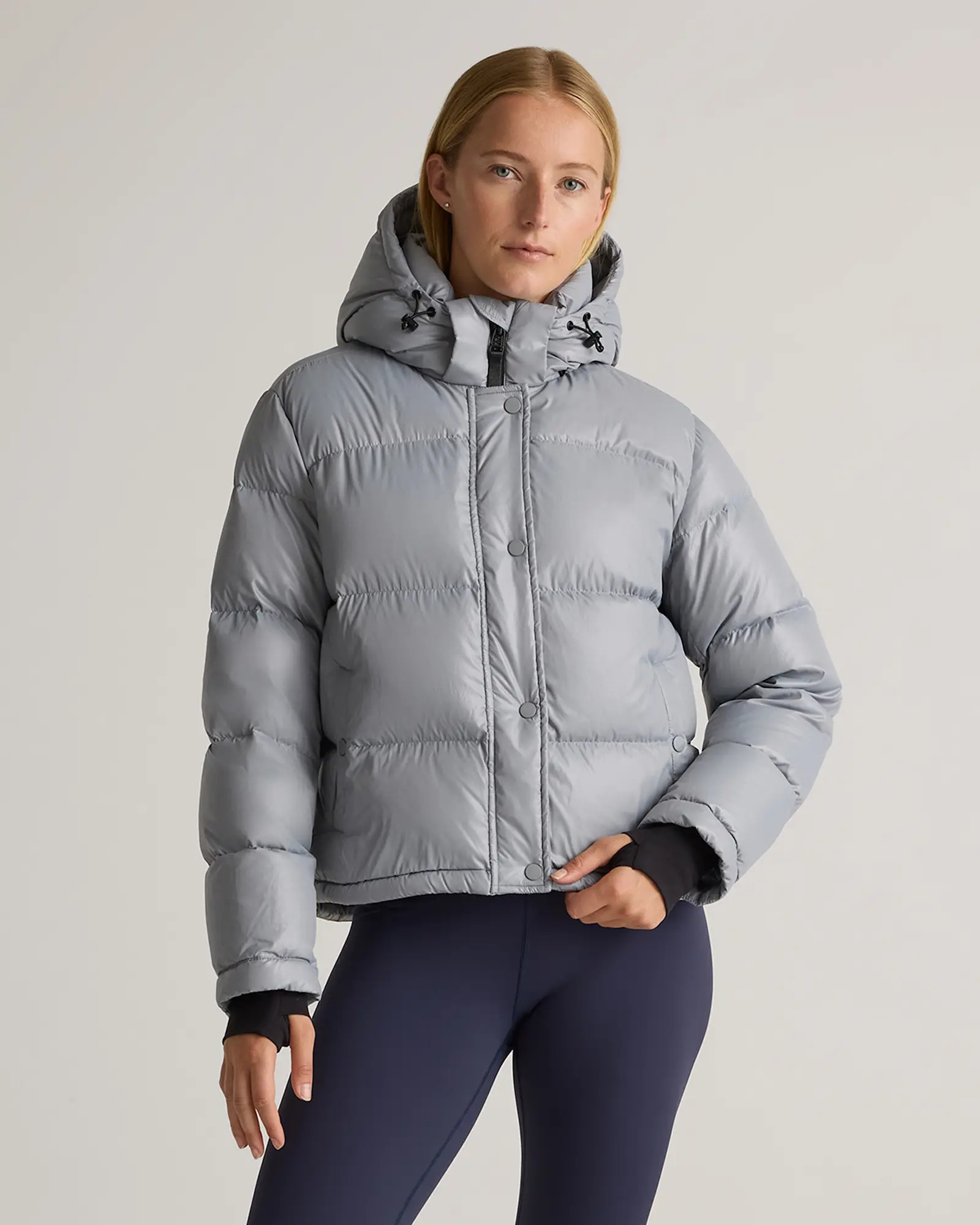 Responsible Down Cropped Puffer Jacket | Quince