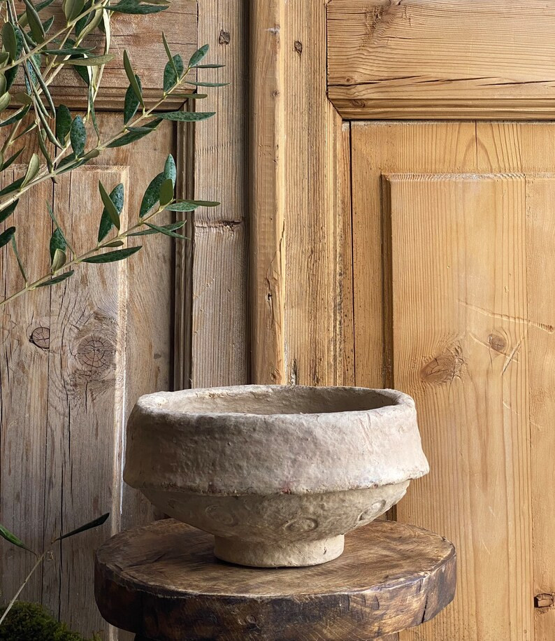 Small Vintage Paper Mache Bowl | Etsy (US)