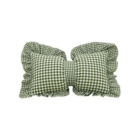 Summer Savings! PRETXORVE Pillow, Polyester Plaid Pillow Sofa Pillow Cushion Two Purpose Bow Pillow Waist Pillow 19.6x11.8 Inches Mother's Day Gift | Walmart (US)