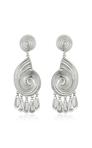 Eliza Silver-Plated Earrings | Moda Operandi (Global)