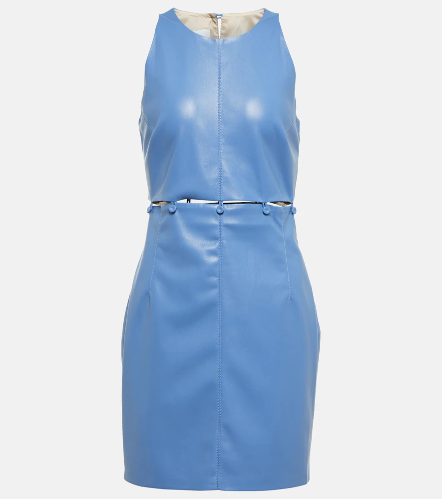 Nanushka Layan faux leather cutout minidress | Mytheresa (US/CA)