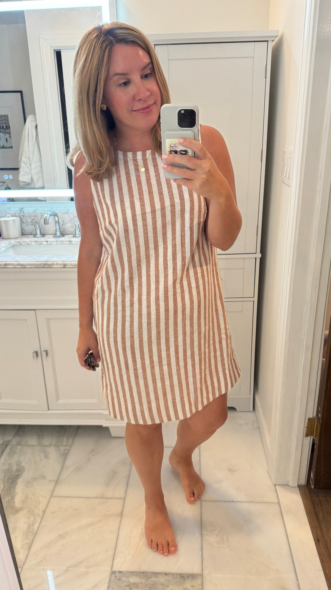 Fall shift dress! Linen blend 