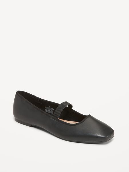 Mary Jane Square-Toe Ballet Flats for Women | Old Navy (US)