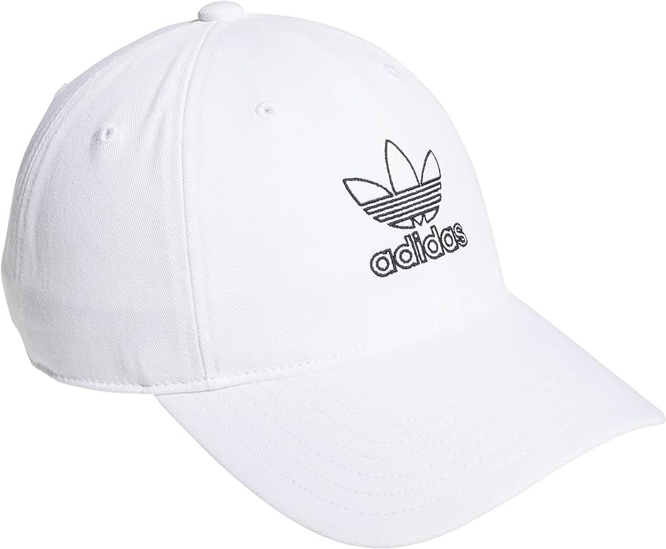 adidas Originals womens Outline Logo Relaxed Fit Cap | Amazon (US)