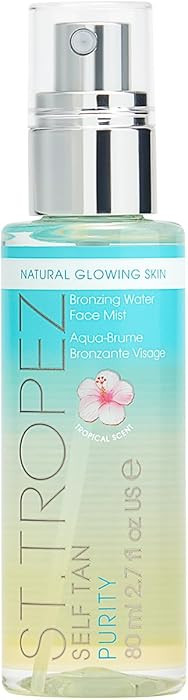 St. Tropez Self Tan Purity Face Mist, Natural Sunkissed Glow Face Tan with Hyaluronic Acid & Anti... | Amazon (US)