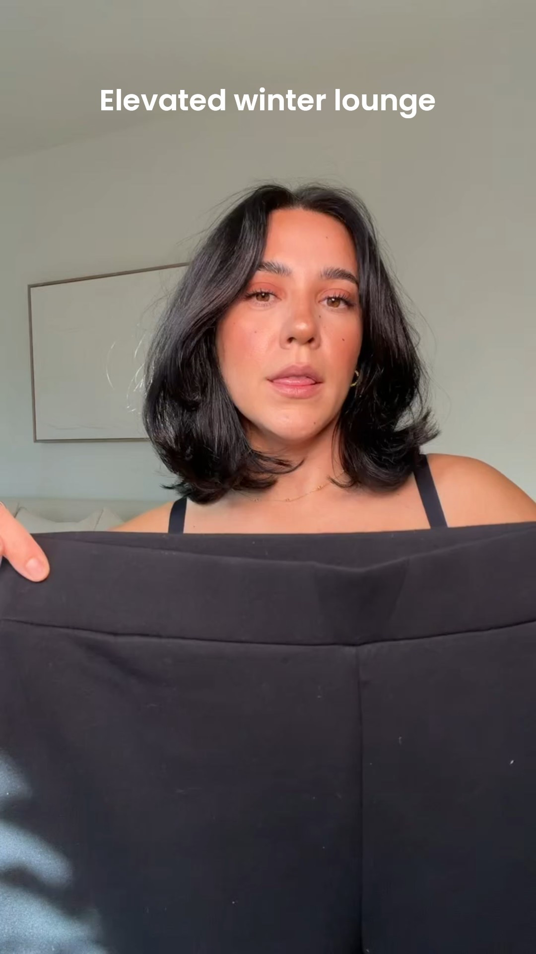 Styling my favorite spanx air essential barrel leg pants for an easy elevated winter lounge look :) 

Size L 

#LTKMidsize #LTKSaleAlert #LTKootd