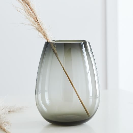 Foundations Large Glass Vases | West Elm (US)