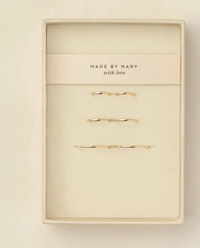 The bestselling Live In Hoops trio is on sale today! Im going to get these and plan to never take them off 🤣 

#giftsforher #giftsforteens #giftsformoms #giftguide #jewelry #salefinds #ootd 

#LTKSaleAlert #LTKootd #LTKFindsUnder100