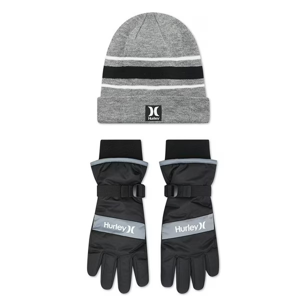 Hurley Kids 2-Piece Hat and Glove Set | Sam's Club