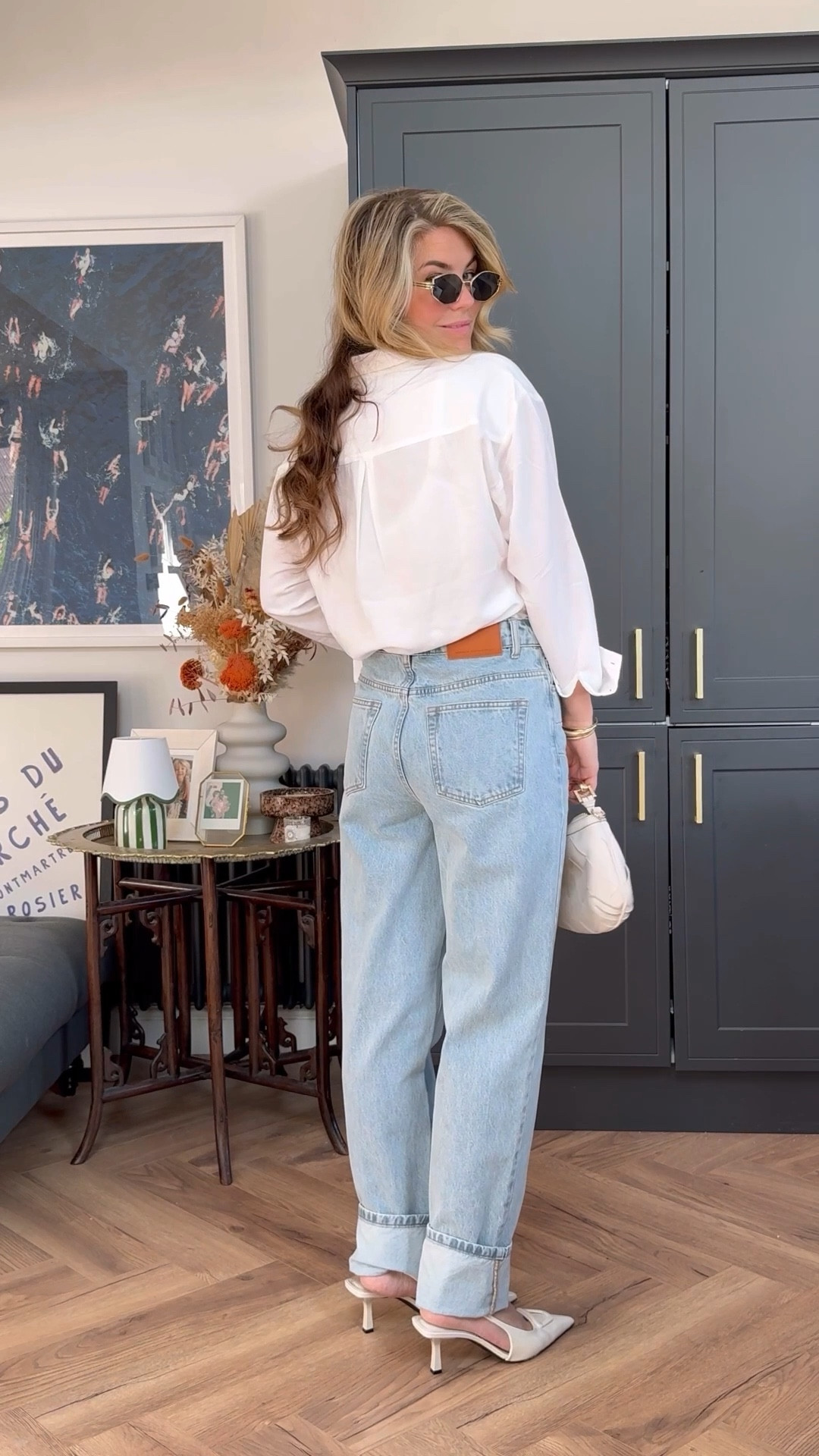 These barrel leg jeans are such a good shape and fit, I’ve turned them up because I’m 5ft 4 but I actually love them like this!


#LTKsummer #LTKuk #LTKspring